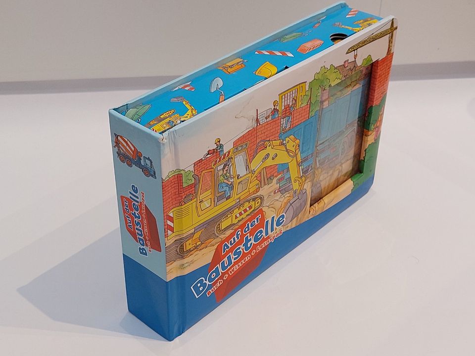 3D-Puzzle + Buch Baustelle Kinder TOP in Niedermurach