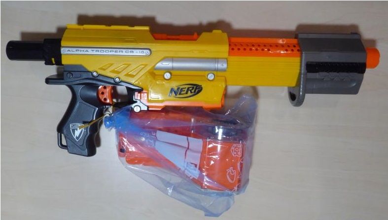 Spielzeug, Pistole, Nerf, Alpha Trooper CS-18 in Fahrenzhausen