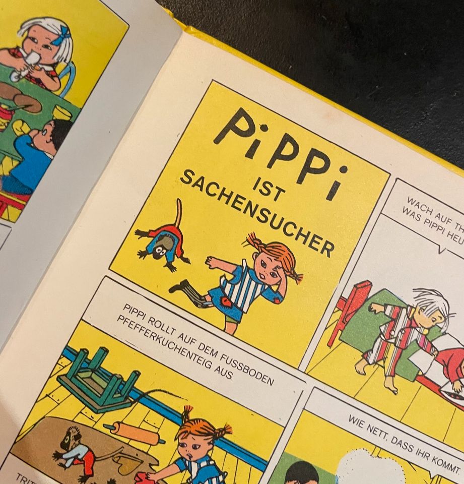 Altes PIPPI LANGSTRUMPF Comic (1970), Verlag Oetinger in Coburg