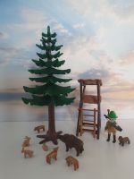 Playmobil 3741 Jägerstand Jäger Wildschweine Hund Rar Baden-Württemberg - Crailsheim Vorschau