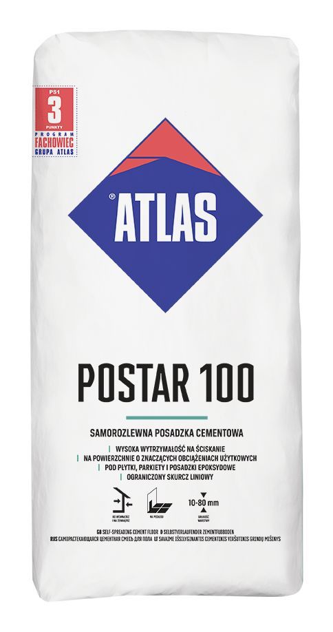 ATLAS POSTAR 100  Ausgleichsmasse Nivelliermasse 25Kg 18,50€ in Bochum