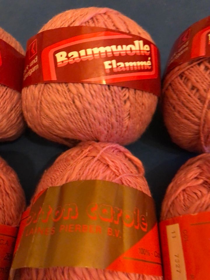 400 g Baumwolle rosa leicht Boucle in Berlin