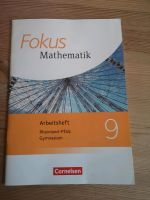 Fokus Mathematik Arbeitsheft, 9, Gymnasium Rheinland- Pfalz, neu Rheinland-Pfalz - Ellerstadt Vorschau
