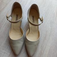 neuwertige beige Pumps aus Lack mit Riemchen von Paul Green - 39 München - Schwabing-West Vorschau