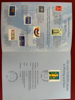 7 Stück Klappkarten Briefmarken mit Erstagsstempel - siehe Bilder Baden-Württemberg - Sindelfingen Vorschau