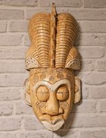 Afrikanische Holzmaske   46x23 cm Baden-Württemberg - Salach Vorschau