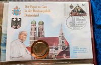 Numisbrief Papst zu Gast in Deutschland 1987 Bayern - Prien Vorschau