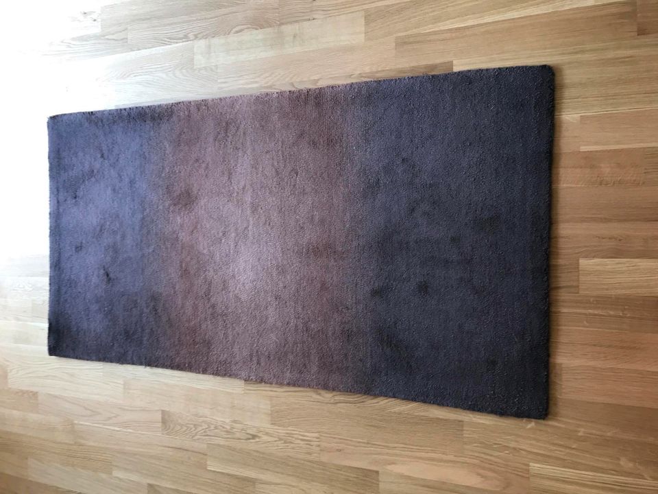 Teppich vom Segmüller 70x140cm braun in Karlshuld