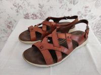 Ecco Damen Sandalen Leder braun Gr. 40 Rheinland-Pfalz - Dierdorf Vorschau