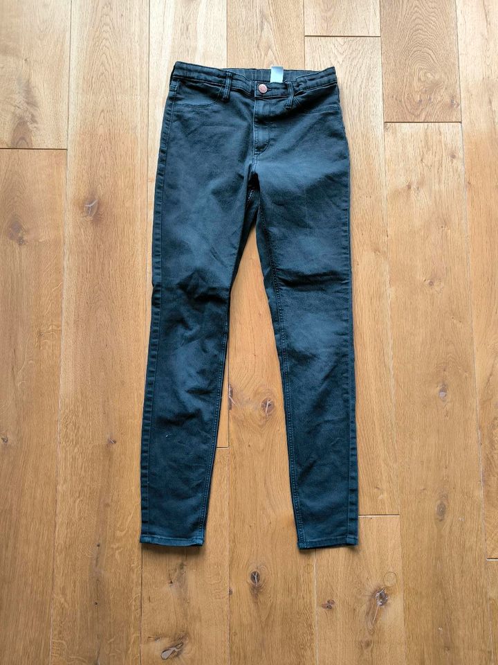 Hose Jeans Mädchen 152 schwarz H&M top in Mannheim