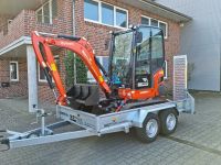 Minibagger Kubota mieten leihen 1.8t Mietpark Westerstede Niedersachsen - Westerstede Vorschau