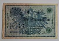 Reichsbanknote 100 Mark von 1908 grün Banknote Geldschein Sachsen - Taucha Vorschau