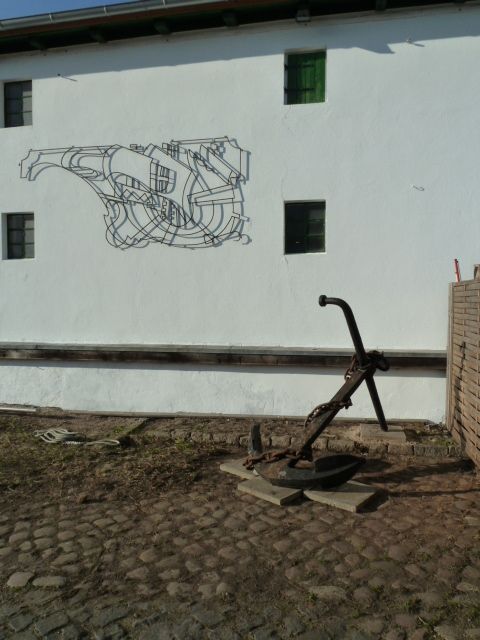 Anker Klapp-Stockanker Binnen u See hier Klappanker Binnenschiff in Mölln