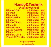 SOFORT Reparatur iPhone 5 5S 6 6S 6Plus 7 8 XS 11P Handy Display Berlin - Neukölln Vorschau