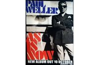 PAUL WELLER - AS IS NOW A2 PROMO POSTER RAR Berlin - Lichtenberg Vorschau