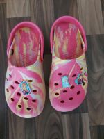 Garten Schuhe clogs Gr. 34 mlt 3 Crocs Pins/ Jibbitz Elsa Hamburg-Nord - Hamburg Fuhlsbüttel Vorschau