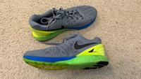 Damen Nike Sneaker, Gr. 38, Grau mit Neon Hamburg-Nord - Hamburg Fuhlsbüttel Vorschau