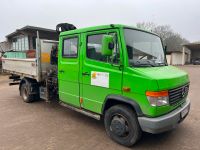 Mercedes-Benz 814 D mit Doppelkabine, Kran und Kipper Schleswig-Holstein - Neumünster Vorschau