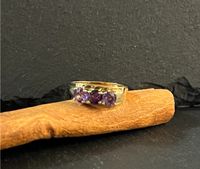 Ring 333 (8ct.) Gelbgold mit Farbsteinen Goldring Gold T696 Berlin - Tempelhof Vorschau