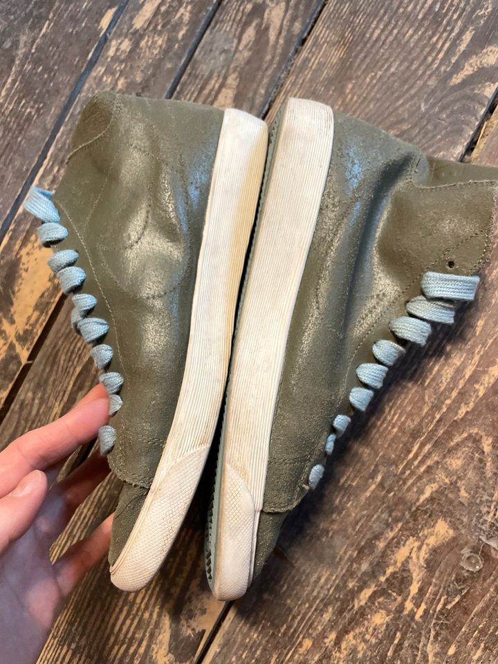 Nike gr 38,5 Khaki Halbschuhe Sneaker Damen jungen Mädchen in Hannover