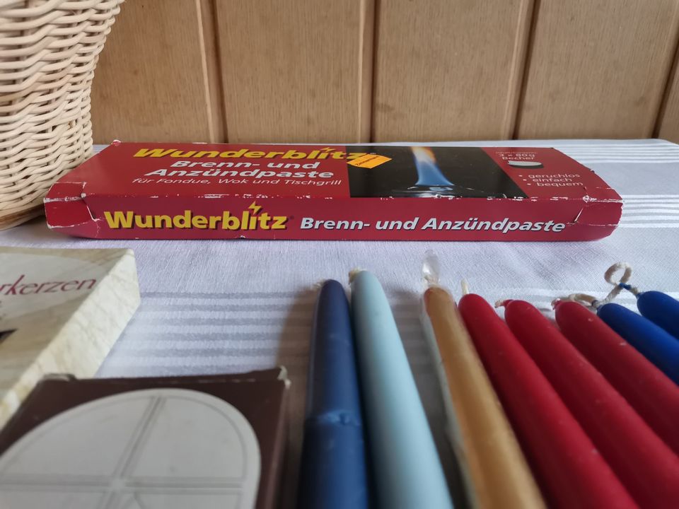 neue Bougies/Apotheke/Bay Breeze/Wunderblitz Kerzen Teelicht in Hochheim am Main