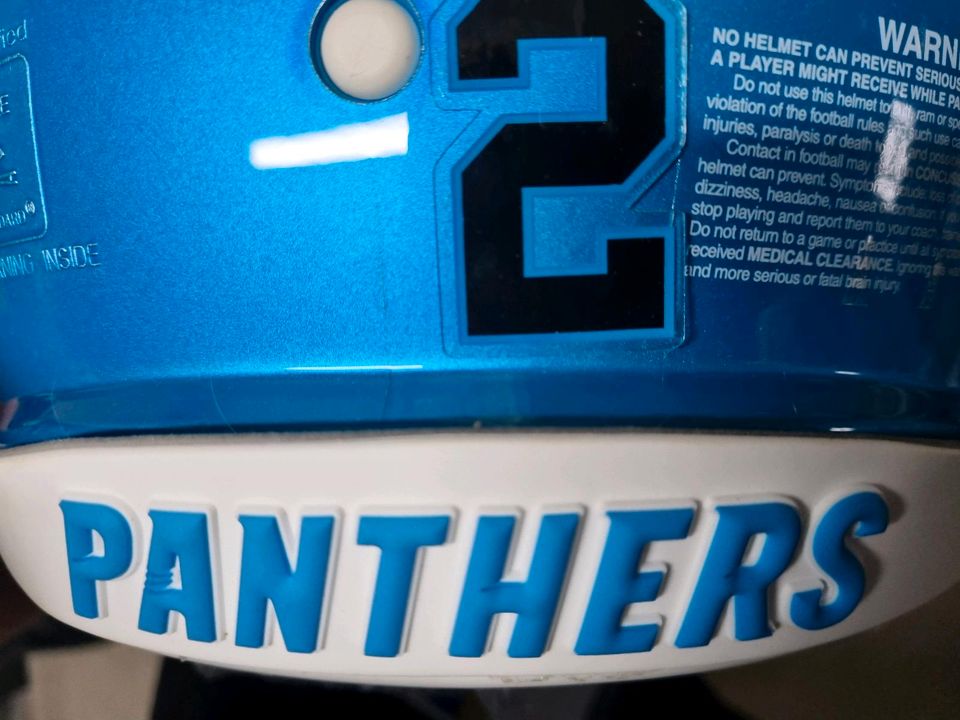 Signierte Full Size Helme der Carolina Panthers in Mülheim (Ruhr)