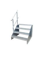 4 Stufen Standtreppe freist. B 120cm H 84cm verz. eins.Geländer Nordrhein-Westfalen - Hamminkeln Vorschau