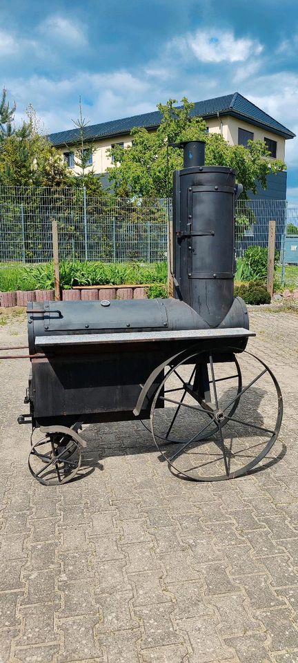 BBQ smoker Grill - lokomotive in Prenzlau