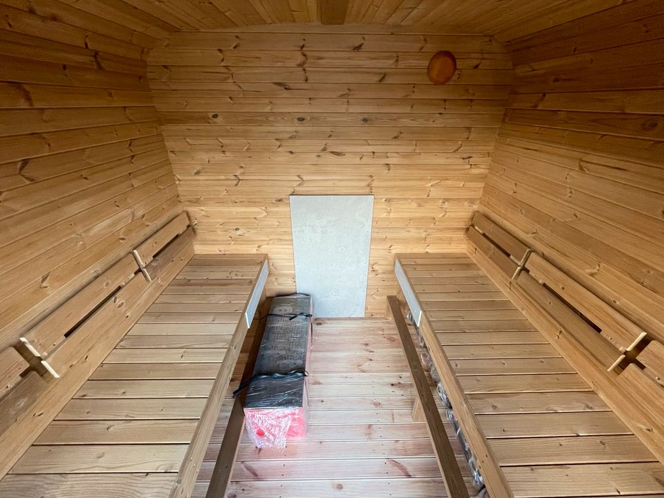 ✅ SOFORT VERFÜGBAR 3,00m Cube-Sauna TALIS Gartensauna THERMOHOLZ in Hochdorf-Assenheim