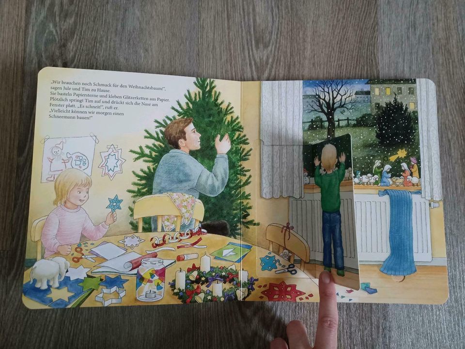2 Kinderbücher/Bilderbücher, Weihnachten, Advent, ab 2 Jahre in Wissen