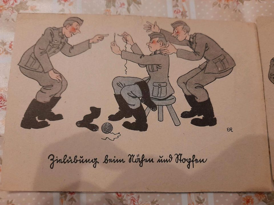 2. Weltkrieg Reichspost Postkarten Feldpost Militaria Armee in Hohenleuben