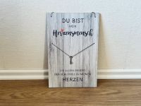 Bild auf Holzplatte „Herzensmensch“ Geschenk Nordrhein-Westfalen - Paderborn Vorschau