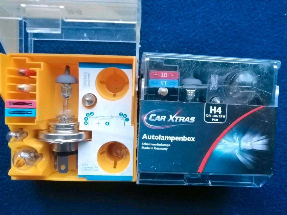 Autolampen Box H4 12 V 60/55 W P43t