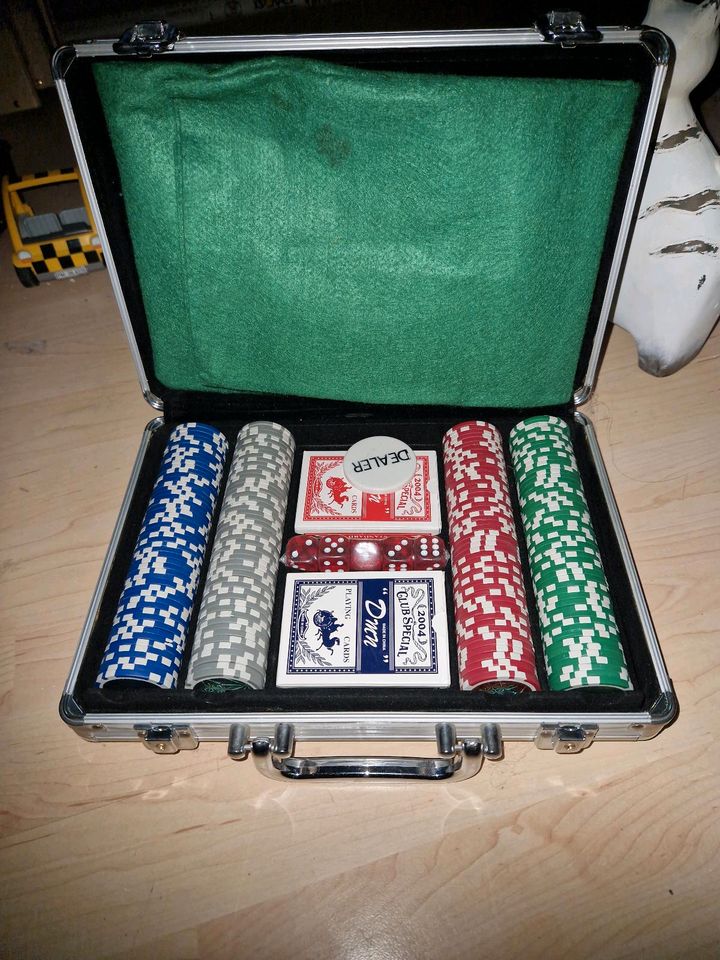 Pokern Set zu verkaufen in Wartmannsroth