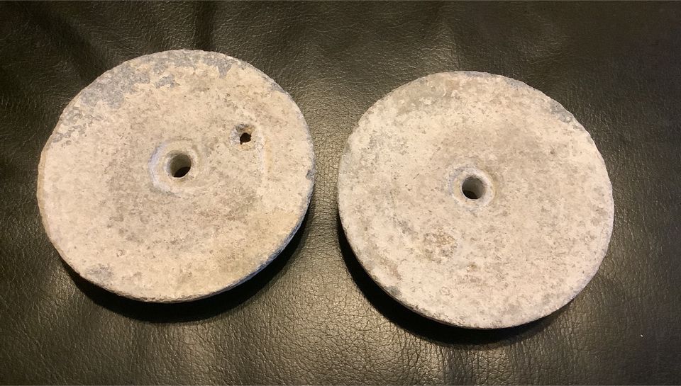 2 x Zink Anode in Tellerform Scheibenanode 110mm in Emden