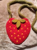 Kindertasche Erdbeere handgefertigt Bayern - Velden Vorschau
