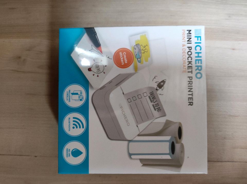 Pocket Drucker, Mini Drucker, Etiketten Drucker neu in Emden