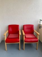 2 Stühle aus Leder und Holz Rheinland-Pfalz - Ludwigshafen Vorschau