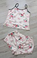 Damen Pyjama Schlafanzug Schlafset Top Pants S Niedersachsen - Südbrookmerland Vorschau