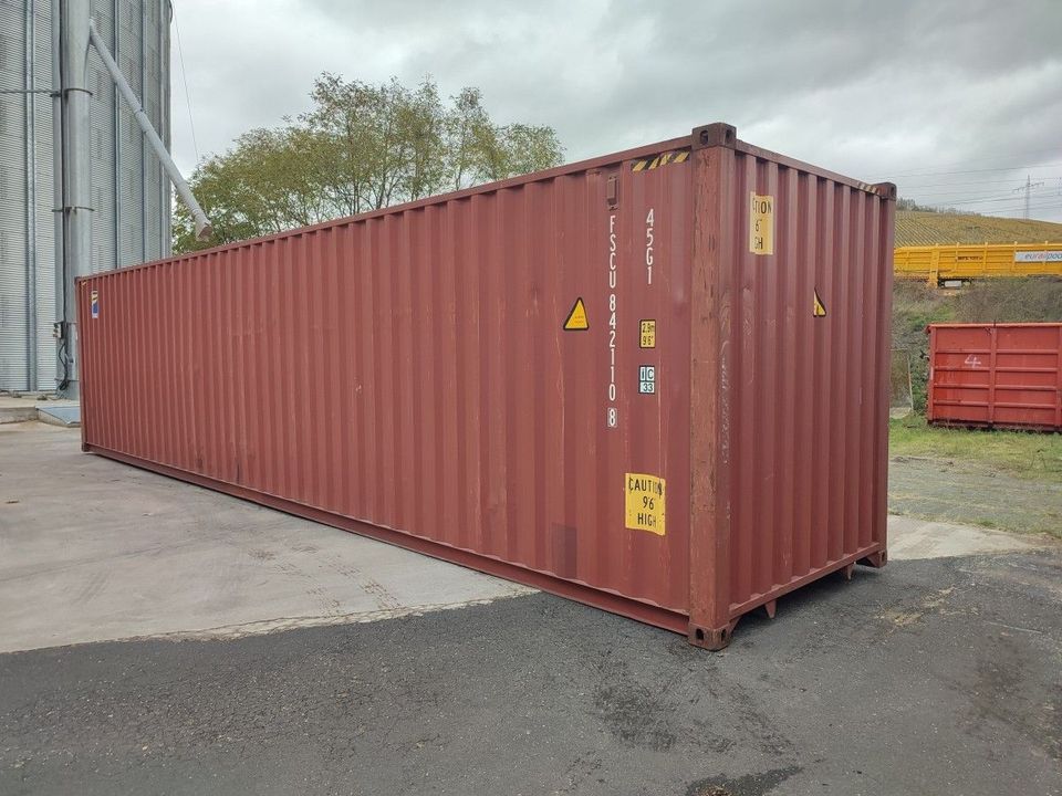 ✅ 40 FUß HC Seecontainer neu und gebraucht ✅ 2800€ netto in Würzburg