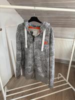Graue Superdry Kapuzen Jacke mit Palmen Muster M Hessen - Darmstadt Vorschau