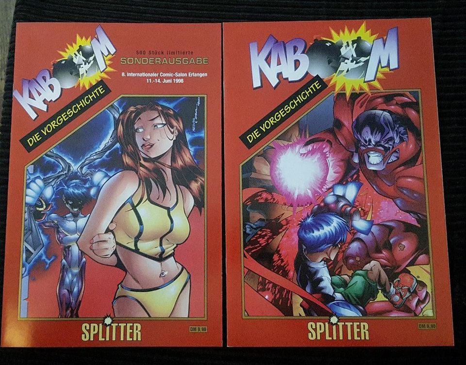 2 × KABOOM Comic Die Vorgeschichte Splitter Limitiert UNGELESEN in Hamminkeln