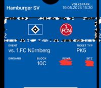 HSV - Nürnberg Tickets 8C & 10C Herzogtum Lauenburg - Mölln Vorschau