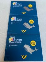 Crypto Stamp 3.0 Wal - 1x blau und 2x schwarz - Österreich 2021 Hessen - Karben Vorschau