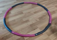 Hula Hoop Reifen grau pink, wie neu, auseinandernehmbar Hessen - Lohfelden Vorschau