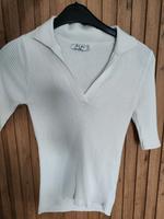 NA-KD Poloshirt Rippstrick Shirt xs Polokragen Bayern - Diedorf Vorschau
