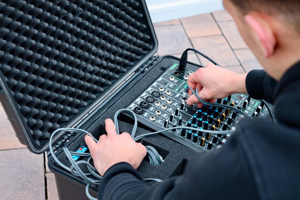 PA Anlage Musikanlage mit Licht JBL inkl. Aufbau Vermietung Miete in Dortmund