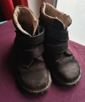 Kinderhalbschuhe id natur Gr. 31 *Echtleder* dunkelblau Bayern - Sailauf Vorschau