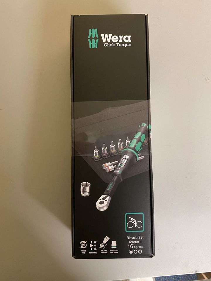 Wera Bicycle Set Torque 1, Fahrrad Drehmomentschlüssel Satz. in Duisburg