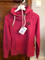 Naketano Hoodie Schmierlappen IV, raspberry melange, Kapuze Niedersachsen - Lüneburg Vorschau